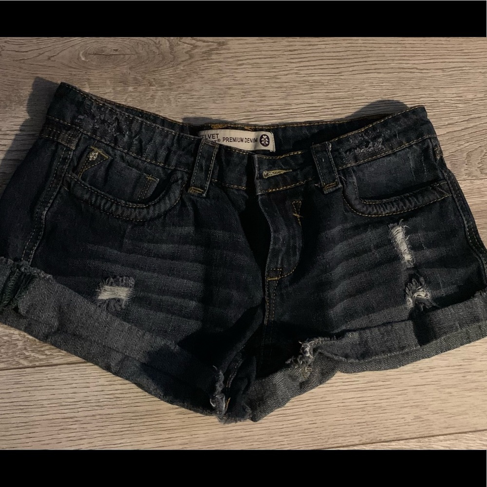 Blue Jean cut off shorts